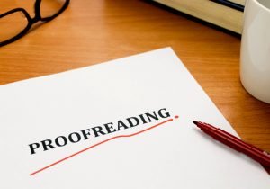 Proofreading Academic Paper