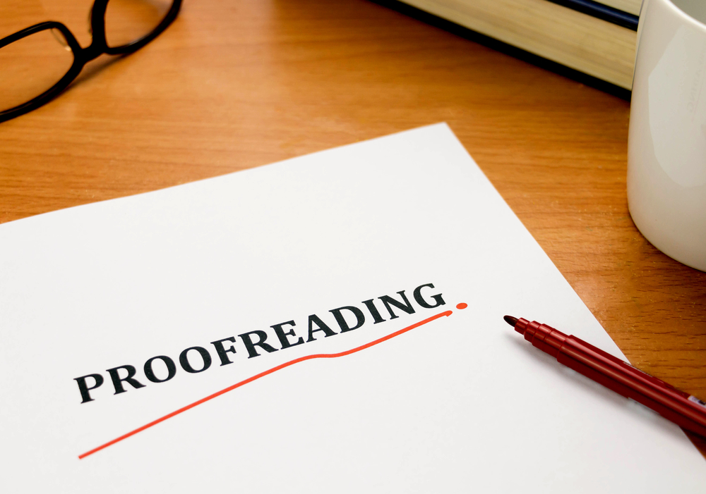 proofreading academic papers
